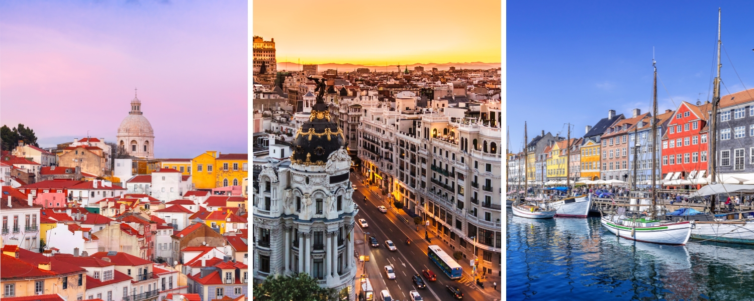 WestJet's three new European destinations