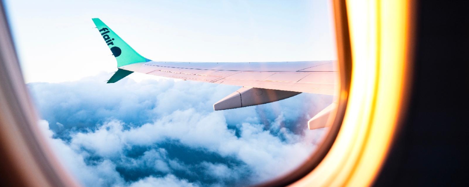Flair Airlines aircraft