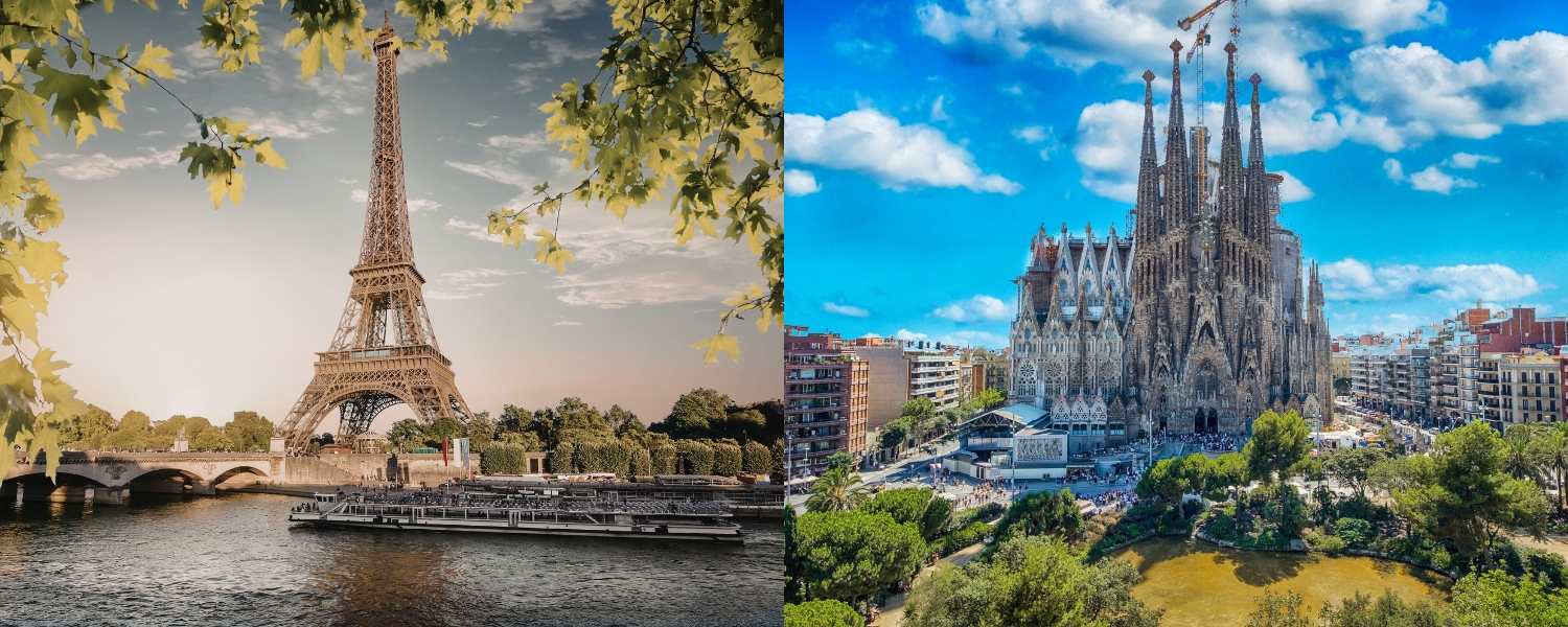 Air Transat Toronto Paris and Montreal Barcelona year-round