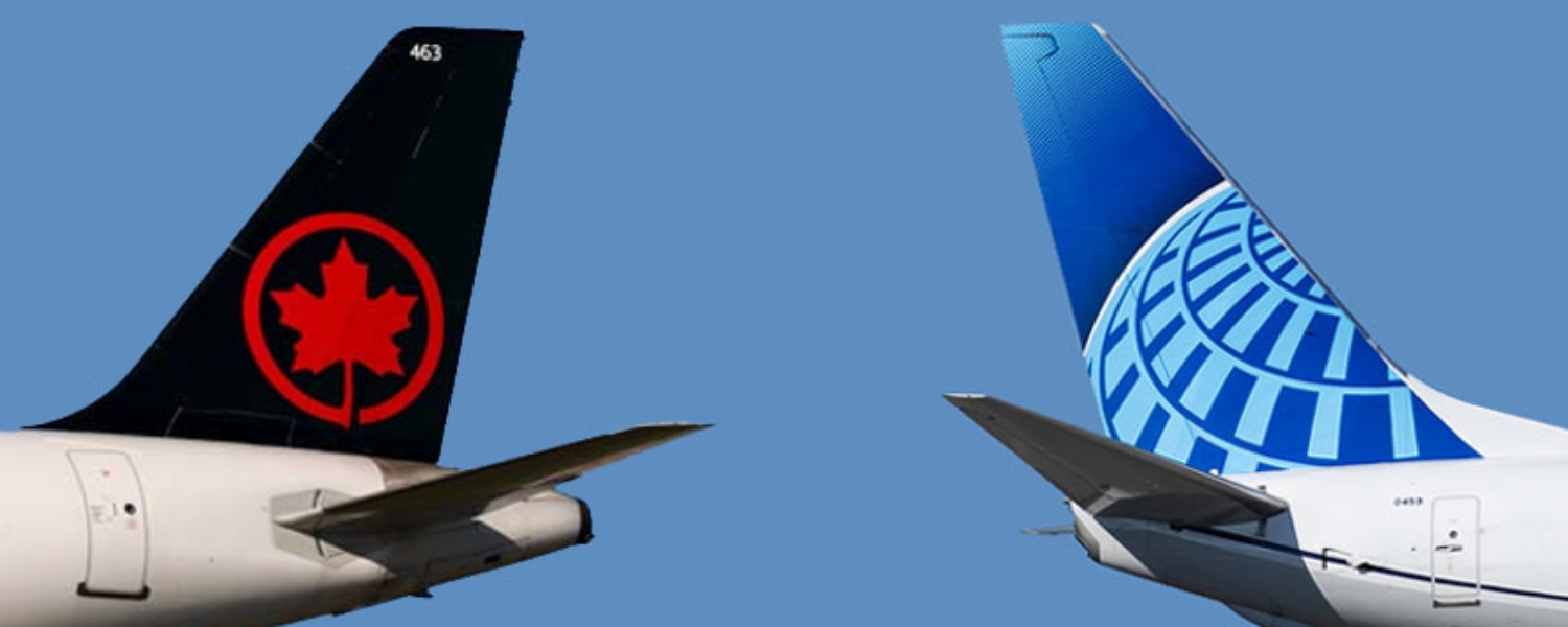 Air Canada and United Airlines new transborder routes for 2027