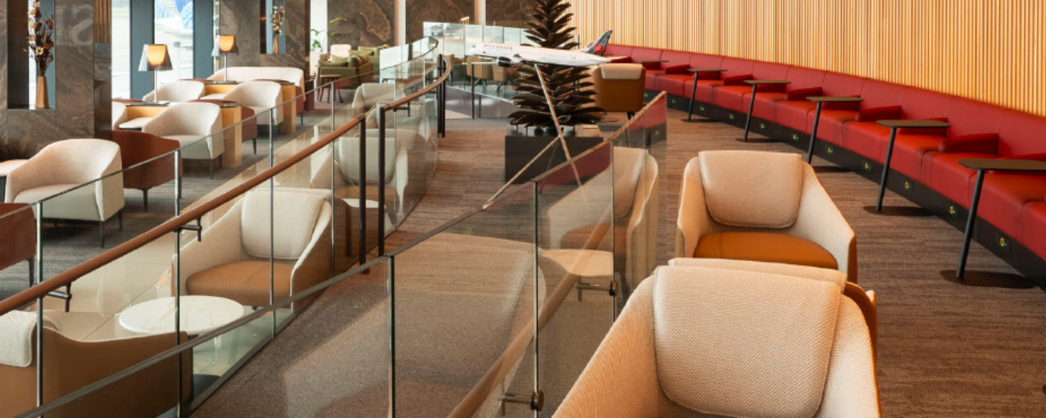 Air Canada Maple Leaf Lounge premium cardholder benefits