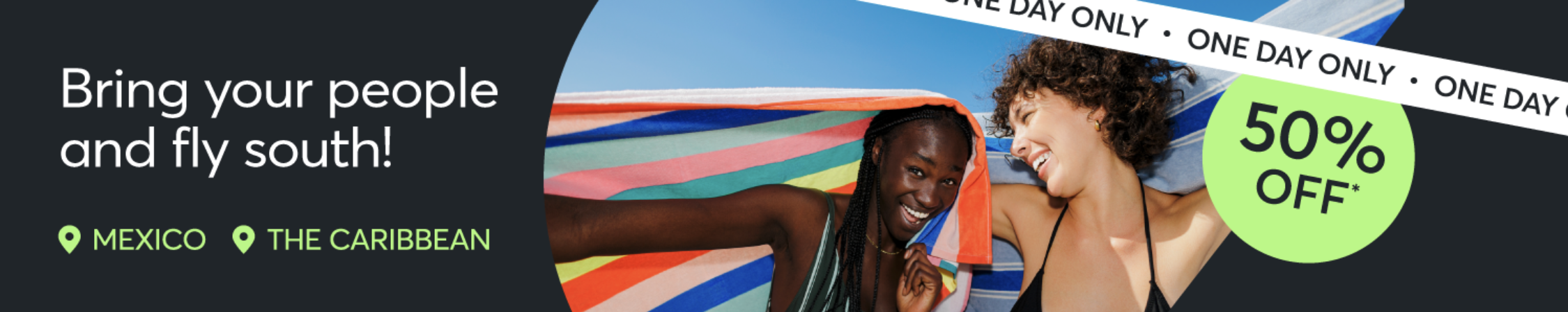 50% Off Southern Flights with Flair Airlines